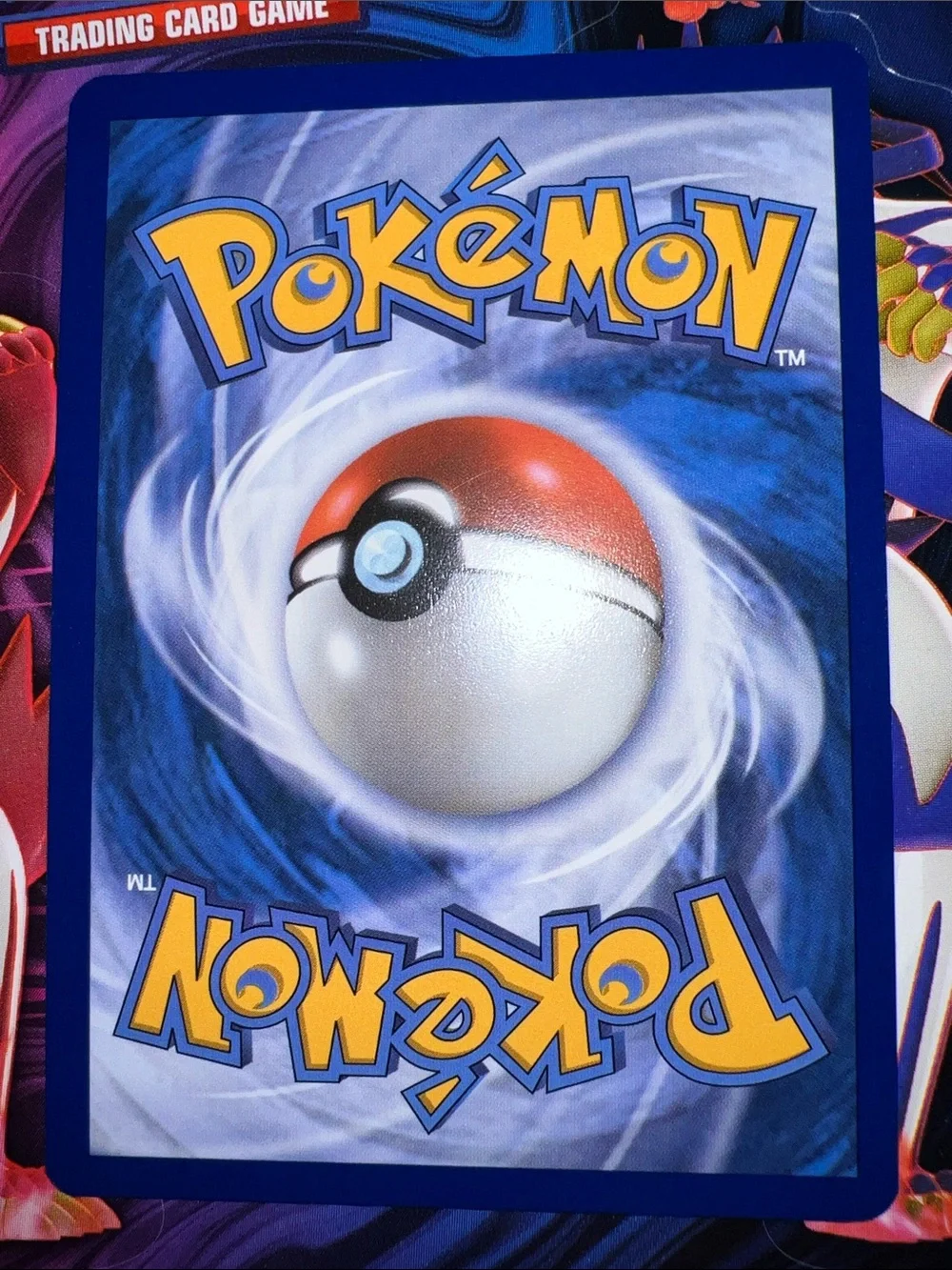 Pokemon Toxtricity Holographic Card - Yellow, Purple, Blue